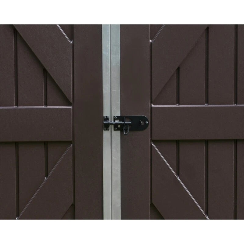 Skylight 6' wide x 8' deep plastic storage shed