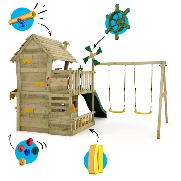 Climbing frame Wickey Smart Dorado
