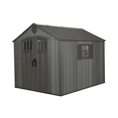 LIFETIME 8 FT. X 12.5 FT. OUTDOOR STORAGE SHED