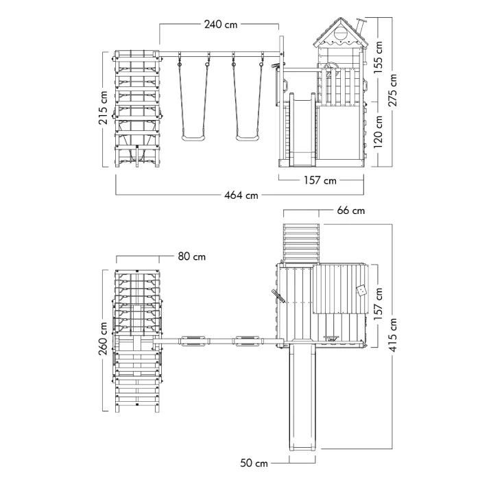 Climbing frame Wickey Smart Shell