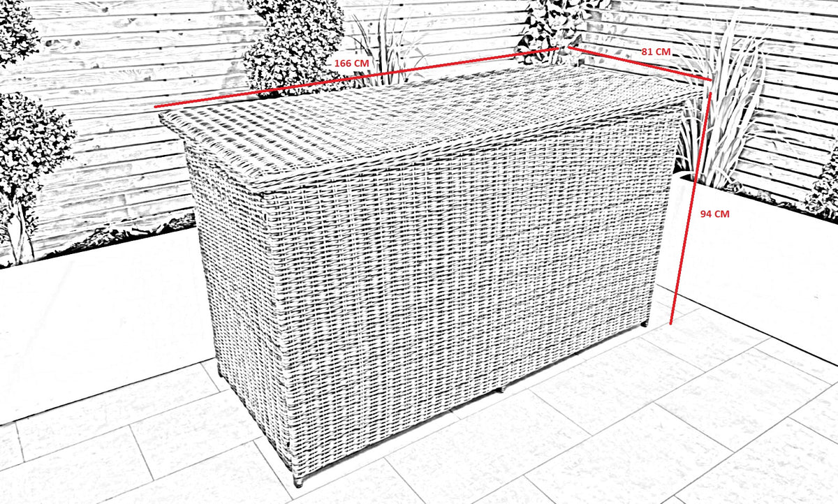 Chimes - Prestige Grey Large Storage Box