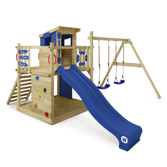 Wooden climbing frame Wickey Smart Camp
