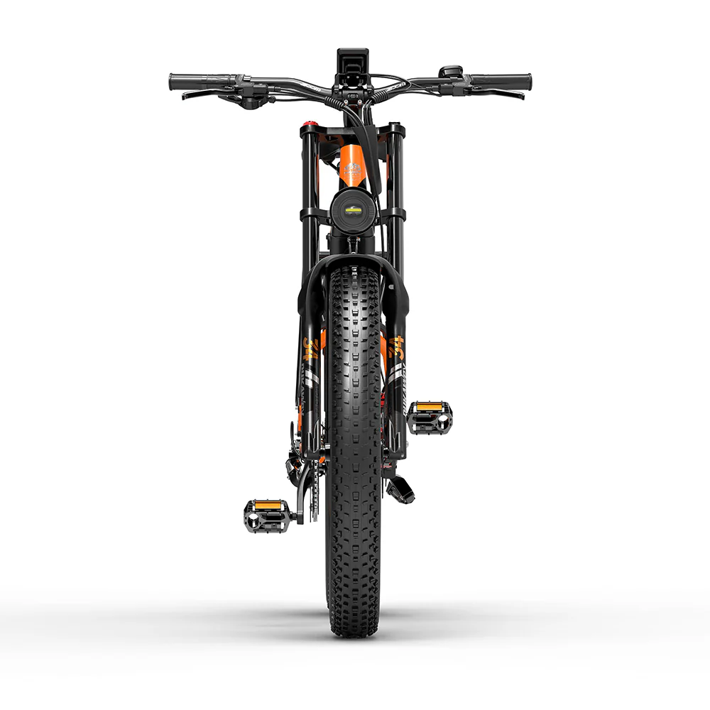 Dukawey Silvertip8 1000W 26" Fat Bike E-Mountainbike SUV E-bike 52V 20Ah