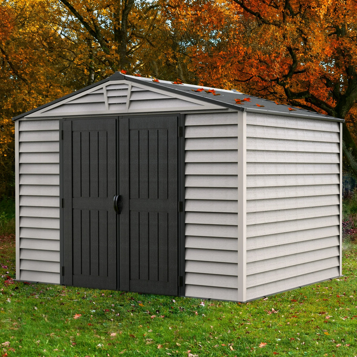 DuraMax StoreMax Plus 10.5x8 Ft with Molded Floor Outdoor Storage Shed
