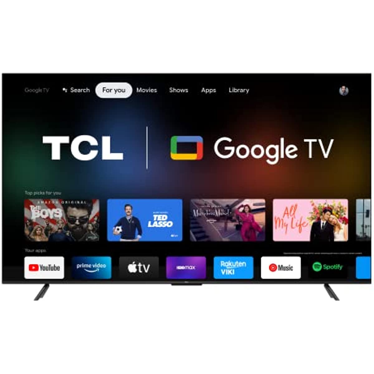 Smart TV LED 75" 4K UHD TCL 75P735 - Google TV, Wifi, HDMI