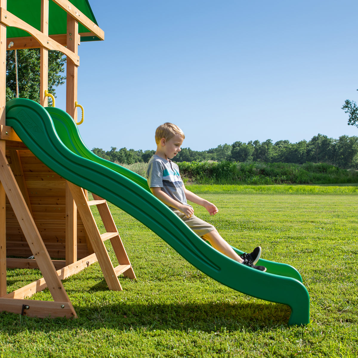 Mount McKinley Wooden Swing Set