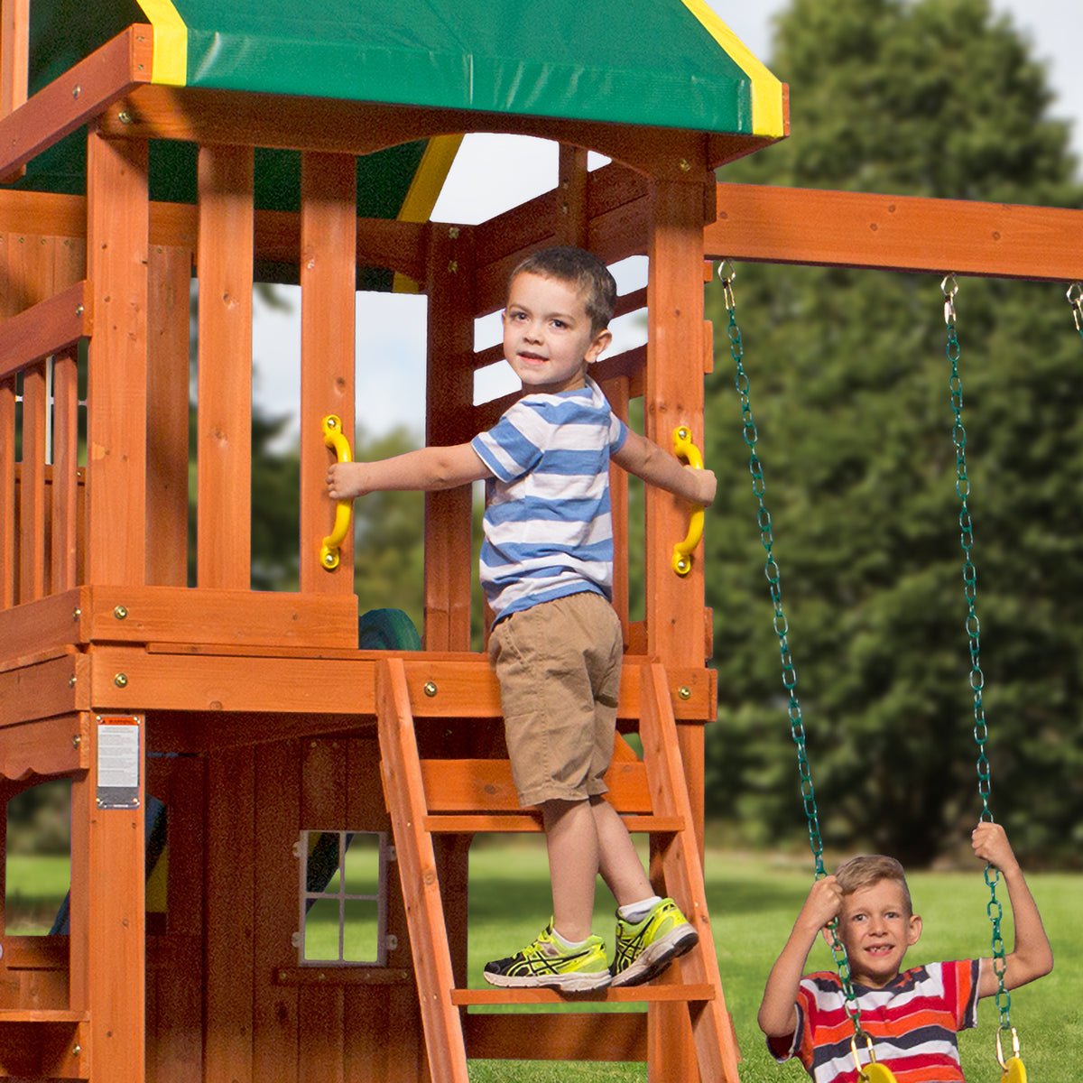 Oakmont Wooden Swing Set