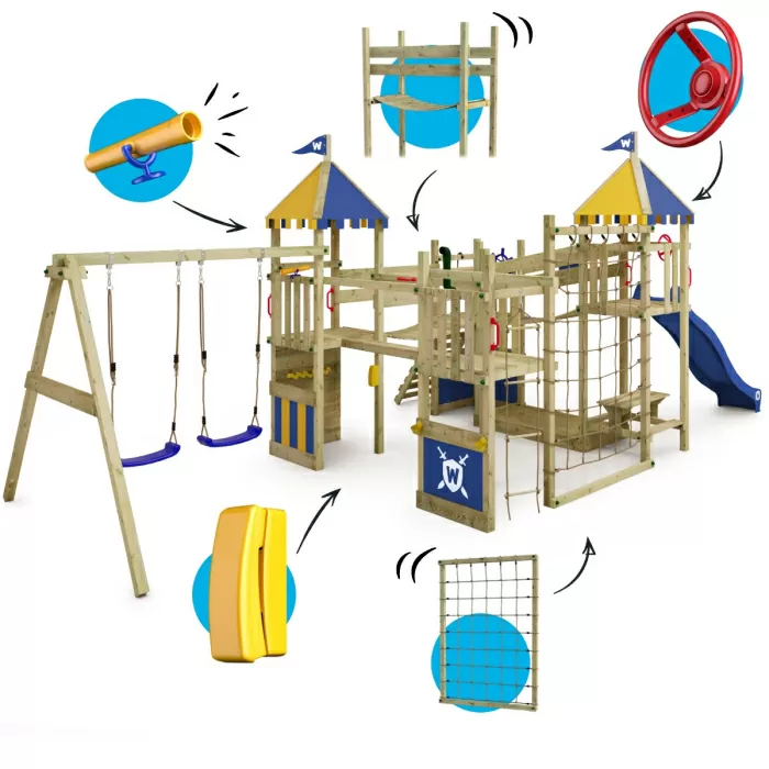 Climbing frame Wickey Smart King