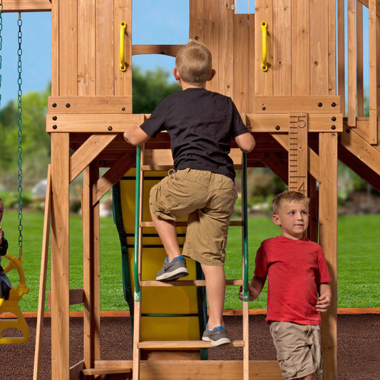 Malibu Wooden Swing Set