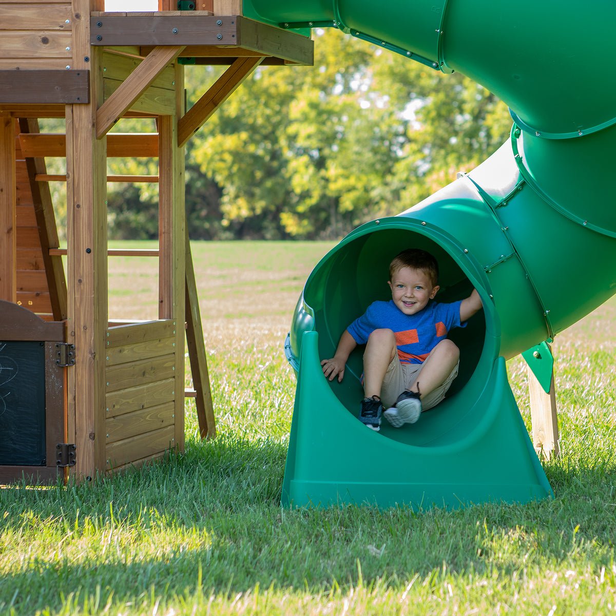 Bristol Point Wooden Swing Set
