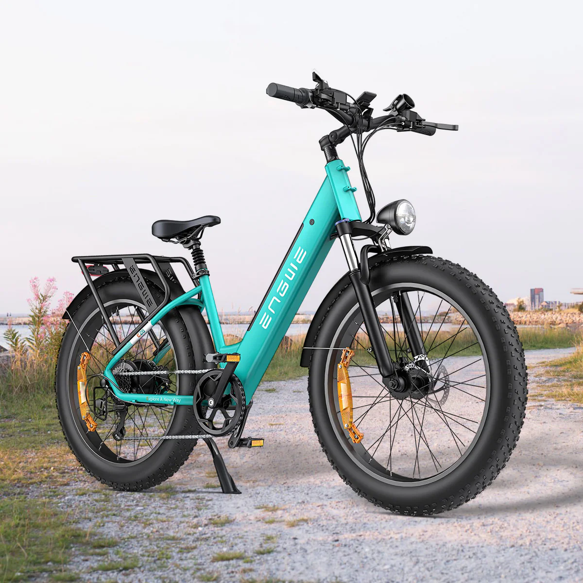 Engwe E26 ST 250W 26 Fat Bike SUV E-bike Damen 48V 16Ah Akku Trekking E-bike