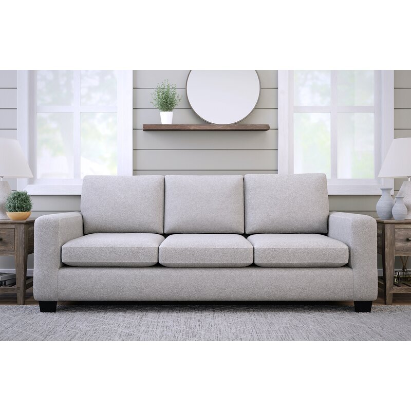 Kane 83” Square Arm Sofa With Reversible Cushions