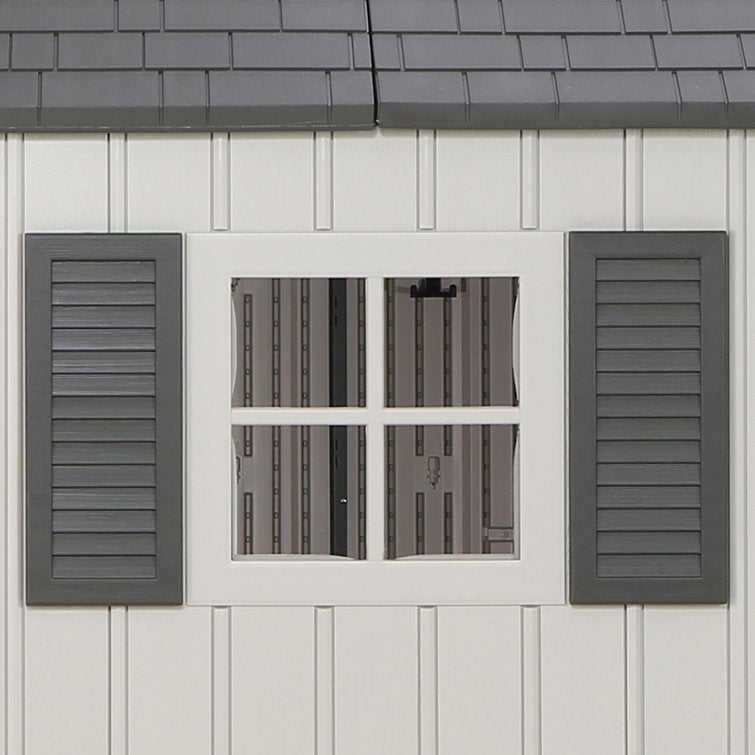 550 cm x 244 cm Gerätehaus Chateau