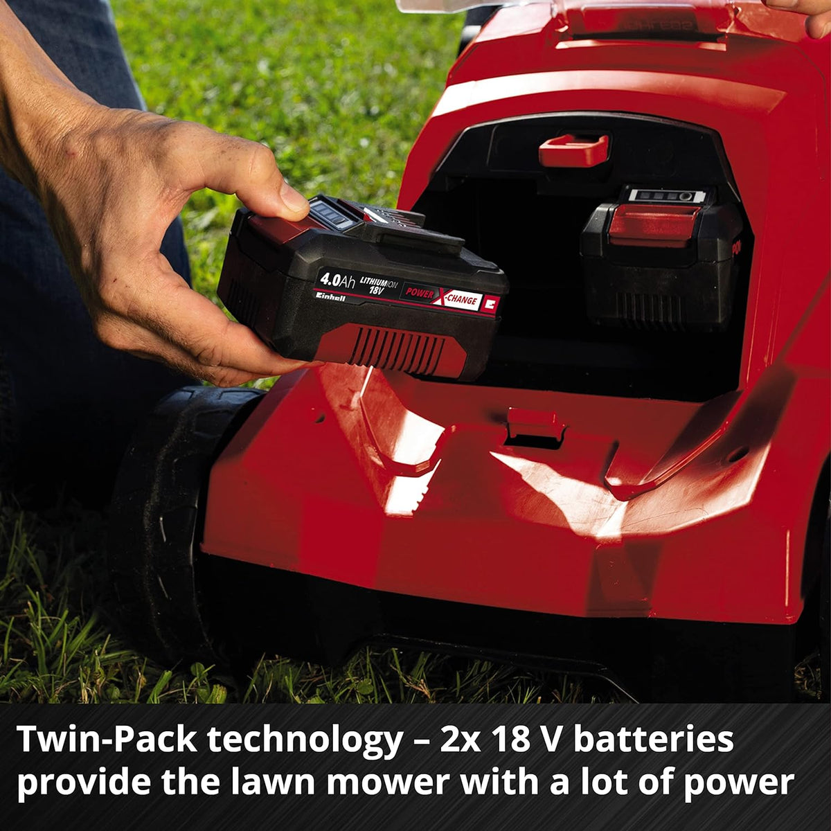 Einhell Power X-Change RASARRO 36/38 Cordless Lawnmower With Battery