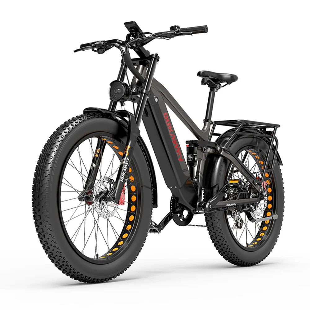 Dukawey Silvertip8 1000W 26" Fat Bike E-Mountainbike SUV E-bike 52V 20Ah