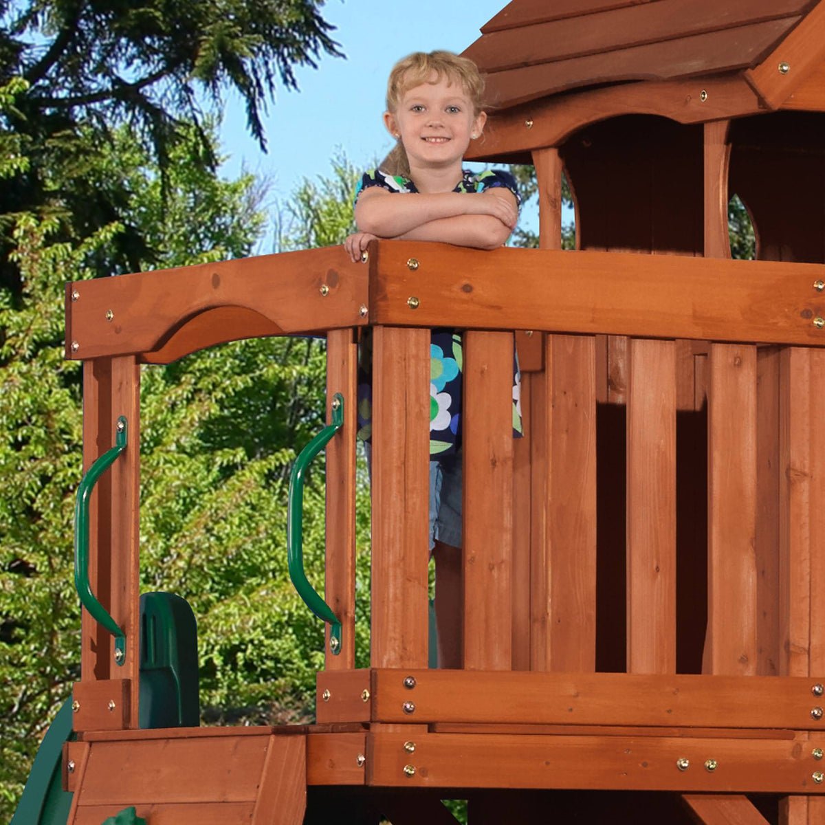 Monterey Wooden Swing Set