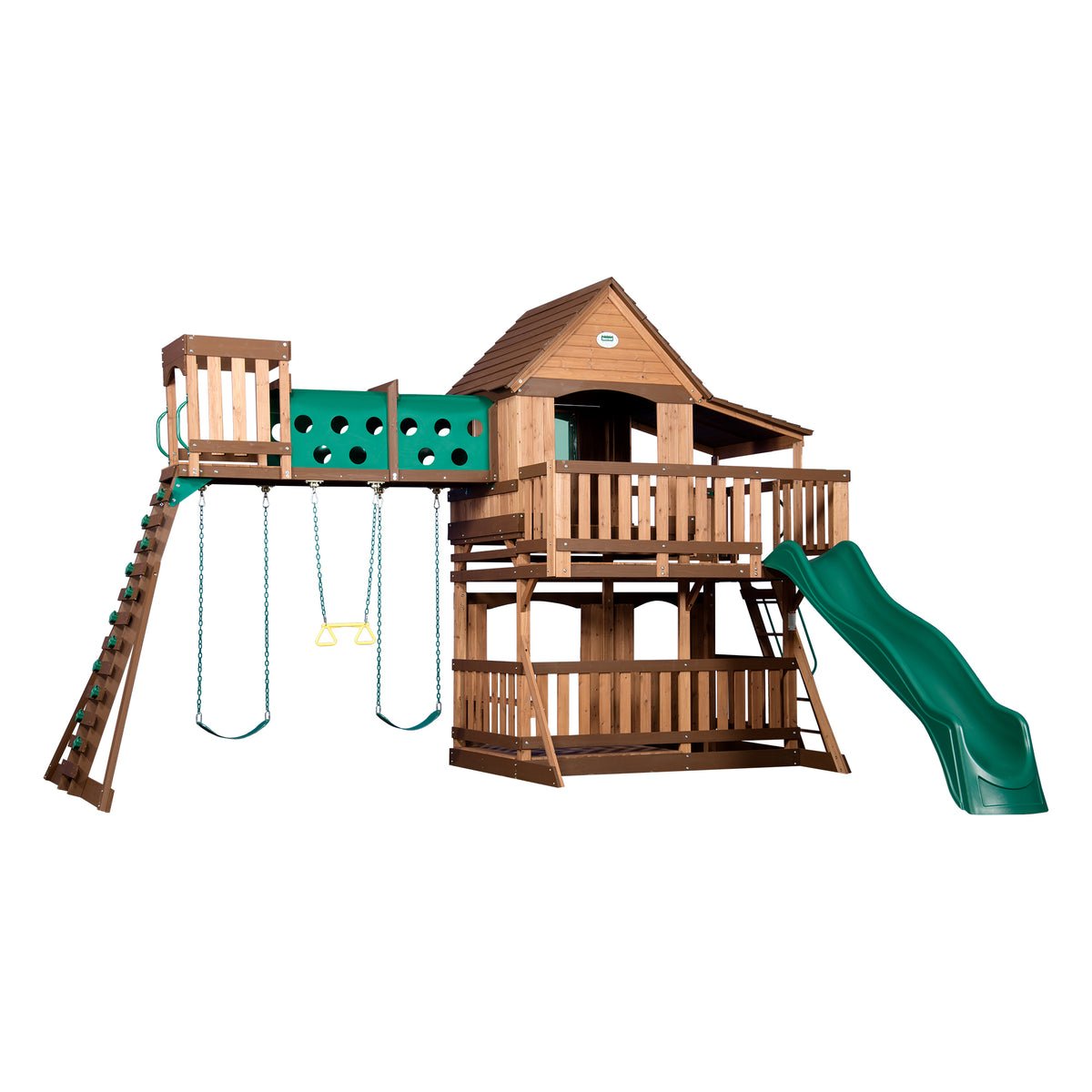 Woodridge Elite Wooden Swing Set
