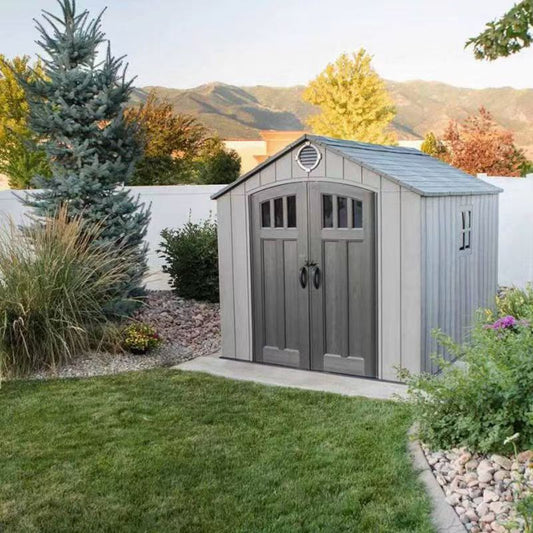 LIFETIME 8 FT. X 12.5 FT. OUTDOOR STORAGE SHED