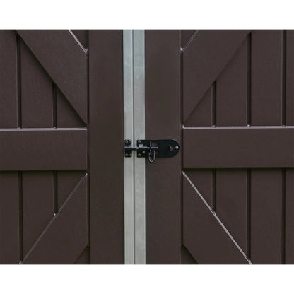 Skylight 6' wide x 8' deep plastic storage shed