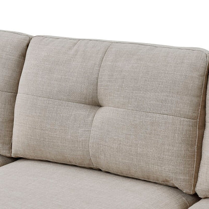 Chenault 92′′ Wide Reversible Modular Sofa & Chaise With Ottoman