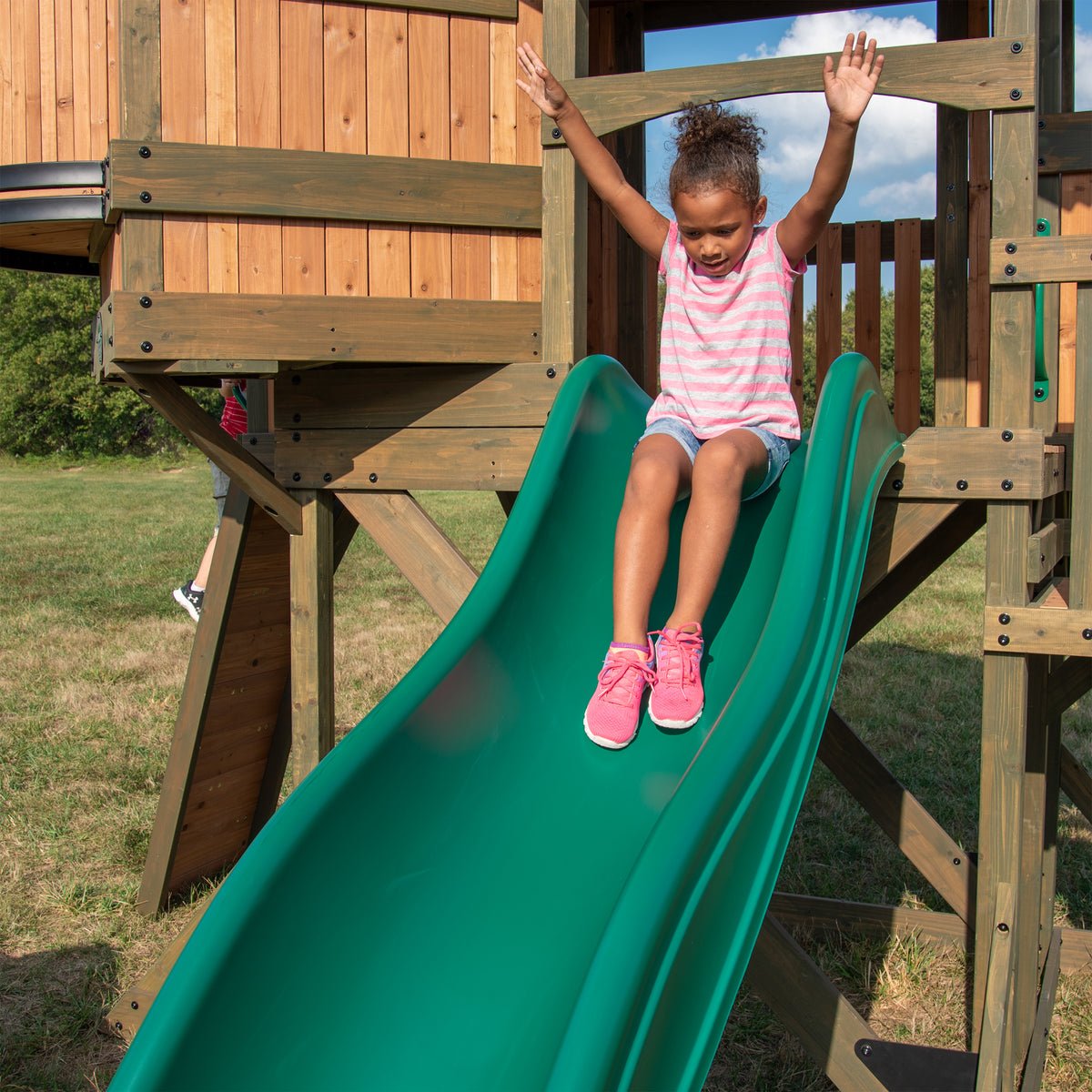 Eagles Nest Elite Wooden Swing Set