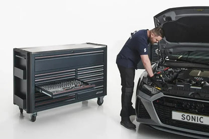 🔥Last day limited to 96 pieces only €95.99🔥Factory clearance mobile roller cab with 13 drawers