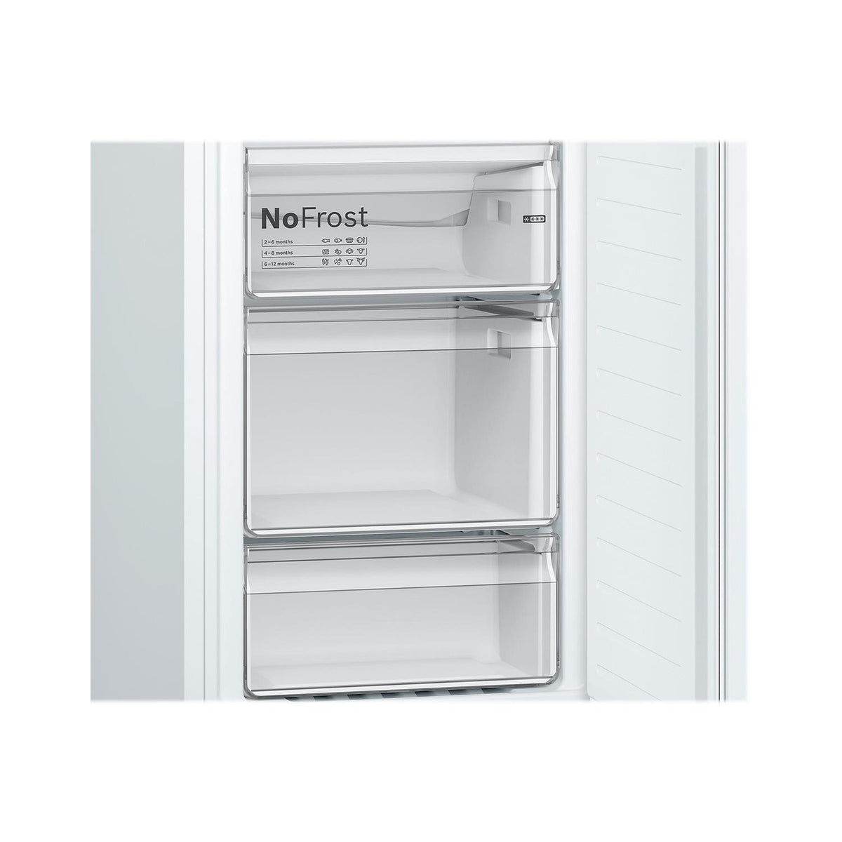 Bosch KGN34NWEAG Freestanding 297L 50/50 No Frost Fridge Freezer