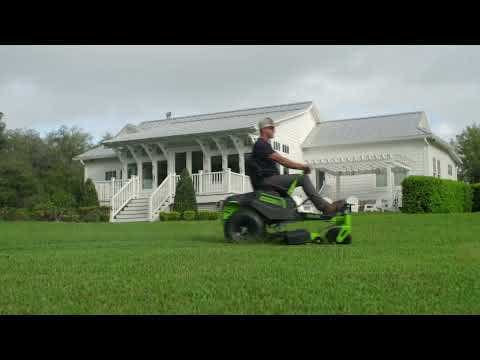 GREENWORKS 6 x 8.0Ah 42" Ride on Mower Zero Turn 7400807AU