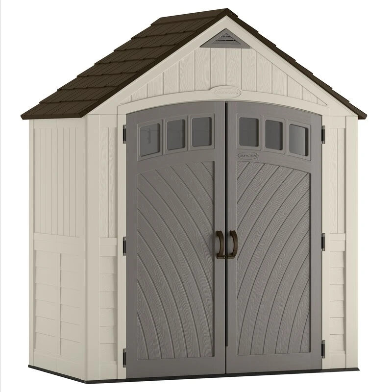 Covington Outdoor 7 1/2 ft. wide x 4 ft. deep storage shed