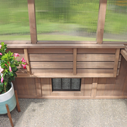 Yardistry 6.7' x 7.6' Greenhouse