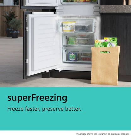SIEMENS KF96DPXEA iQ700 French door bottom freezer. multi door 183 x 90.5 cm Brushed black steel antiFingerprint. Total noFrost