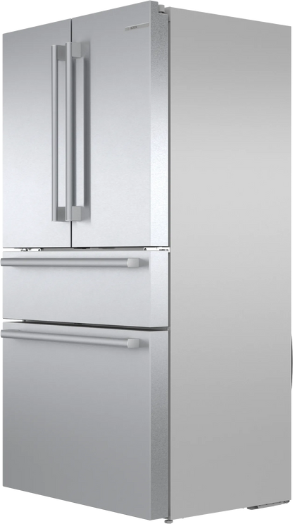 Bosch B36CL80SNS 800 Series French Door Bottom Mount Refrigerator 36'' Stainless steel (with anti-fingerprint)