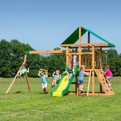 Mount McKinley Wooden Swing Set
