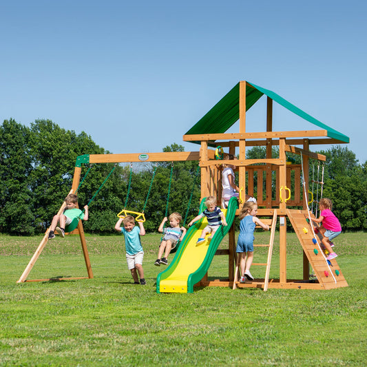 Mount McKinley Wooden Swing Set