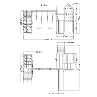 Climbing frame Wickey Smart Shell