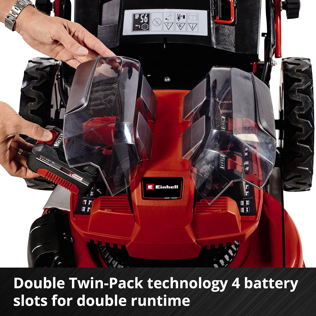 Einhell Power X-Change 36/47 Cordless Lawnmower With Battery