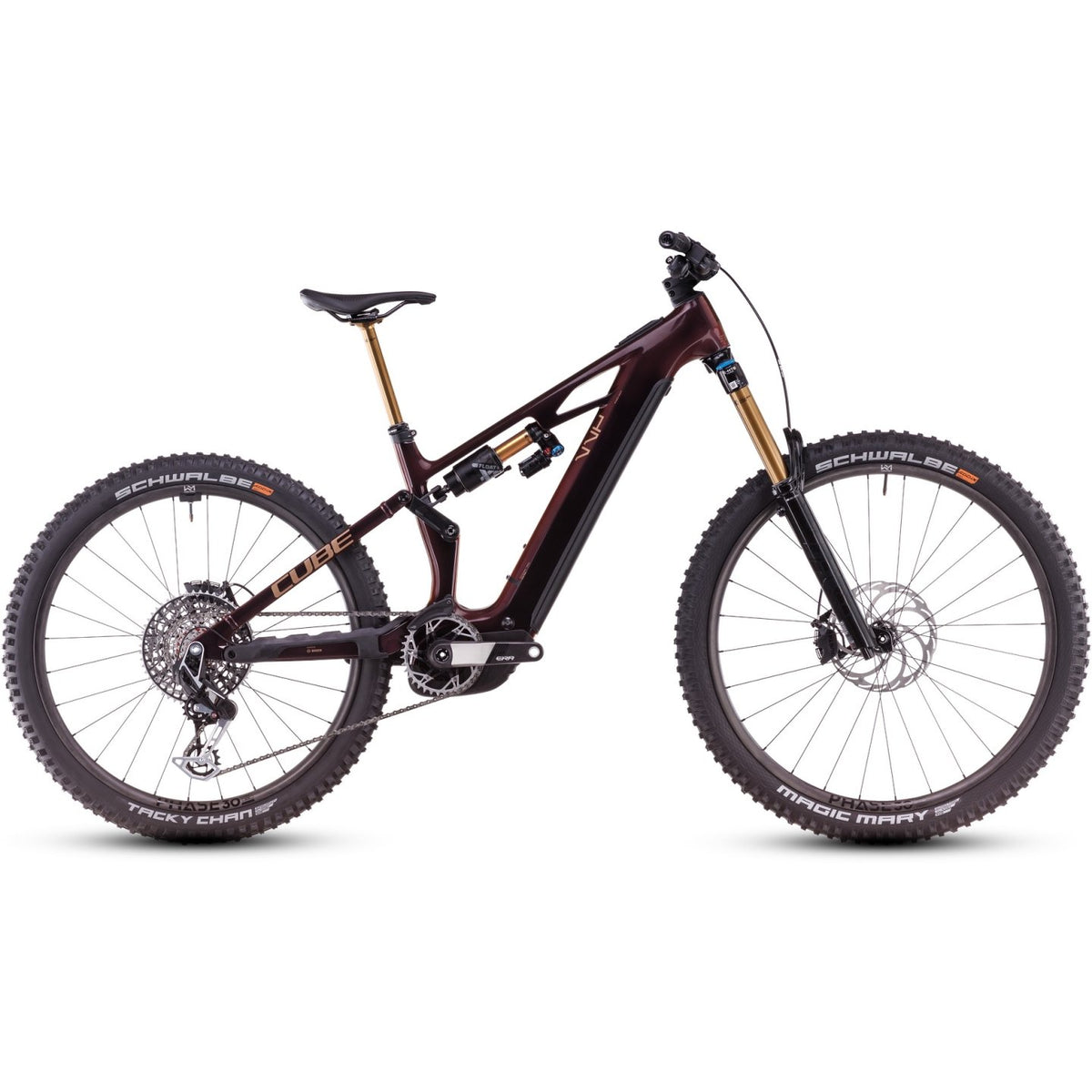 CUBE STEREO HYBRID ONE77 HPC SLT 800 - Carbon Electric Mountainbike - 2025