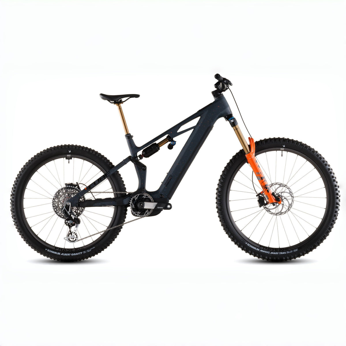 CUBE STEREO HYBRID ONE77 HPC SLT 800 - Carbon Electric Mountainbike - 2025