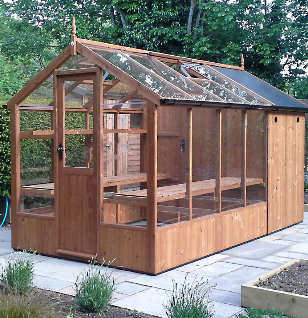 Greenhouse Shed Combination 12 x 6