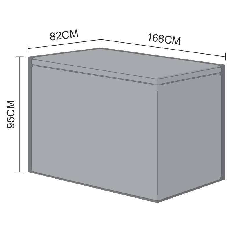 Nova - Mixed Grey Cushion Storage Box