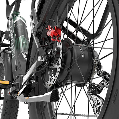 Lankeleisi MG600 Plus 1000W Bafang Motor 26" Fatbike All Terrain SUV E-Bike 48V 20Ah