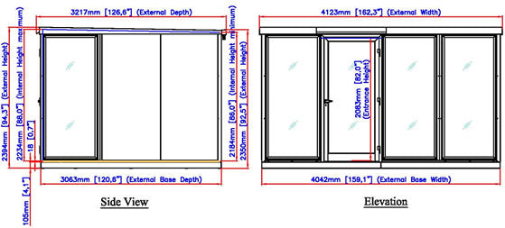 Duramax Insulated Glass Building 13'x10' - 32003