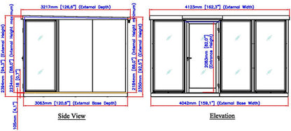 Duramax Insulated Glass Building 13'x10' - 32003