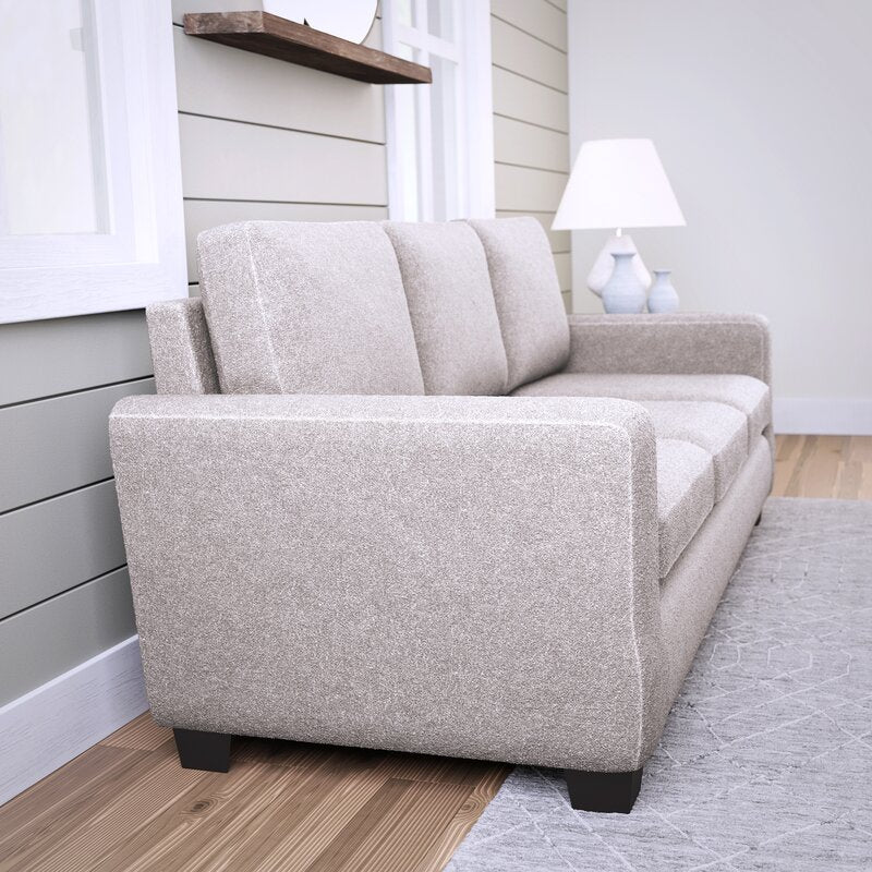 Kane 83” Square Arm Sofa With Reversible Cushions