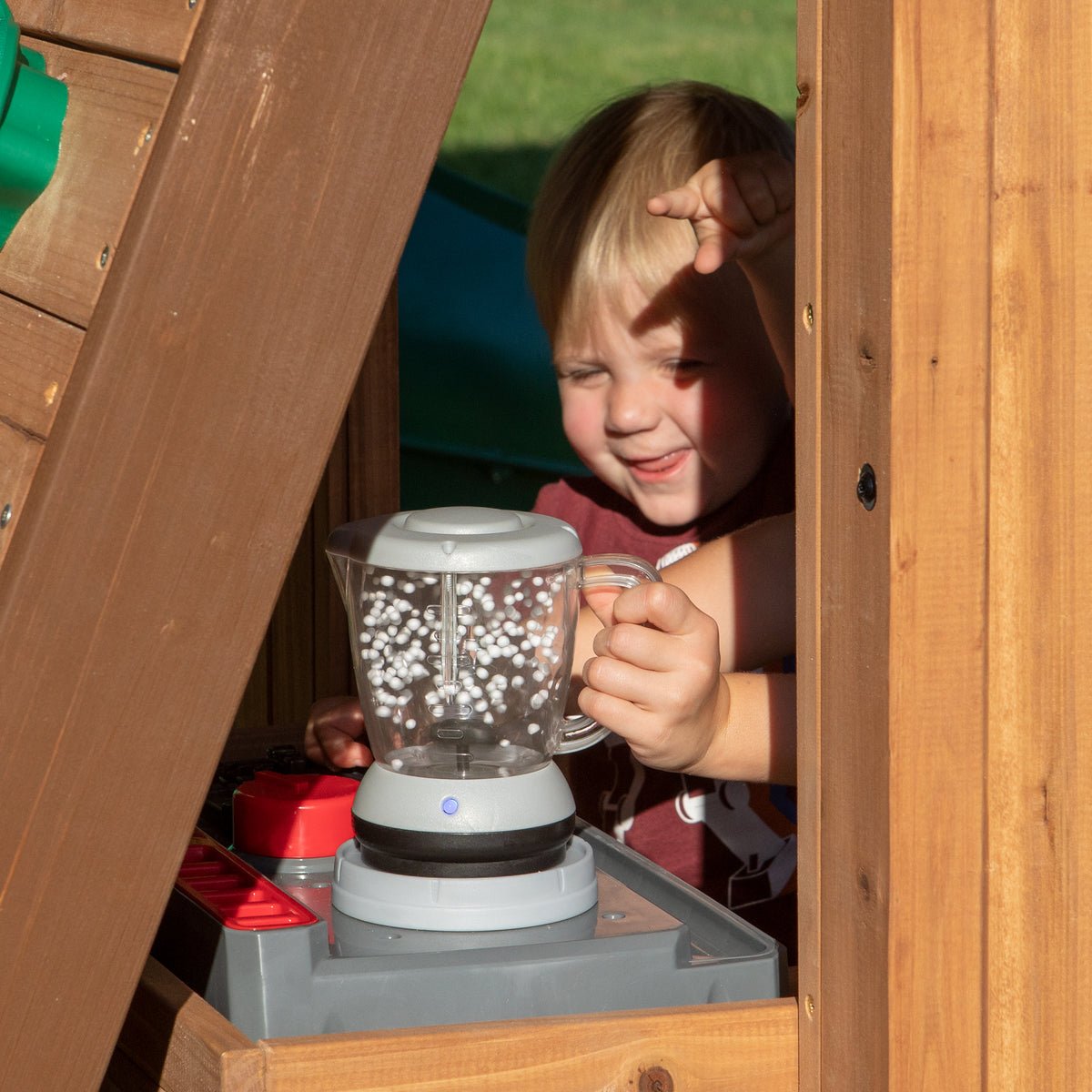 Bristol Point Wooden Swing Set