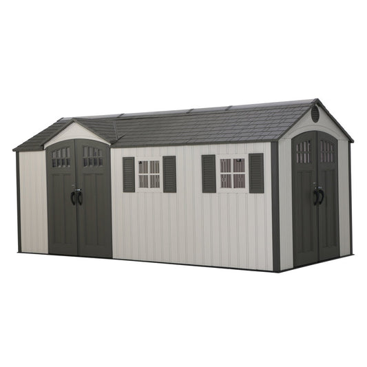 550 cm x 244 cm Gerätehaus Chateau