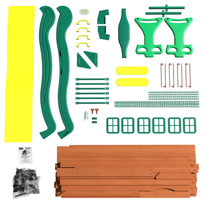 Springboro Wooden Swing Set