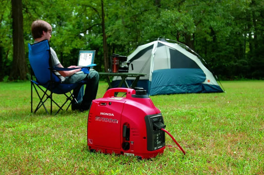 NEW Honda EU1000i 1000W 120V AC Mini Inverter Generator Gas