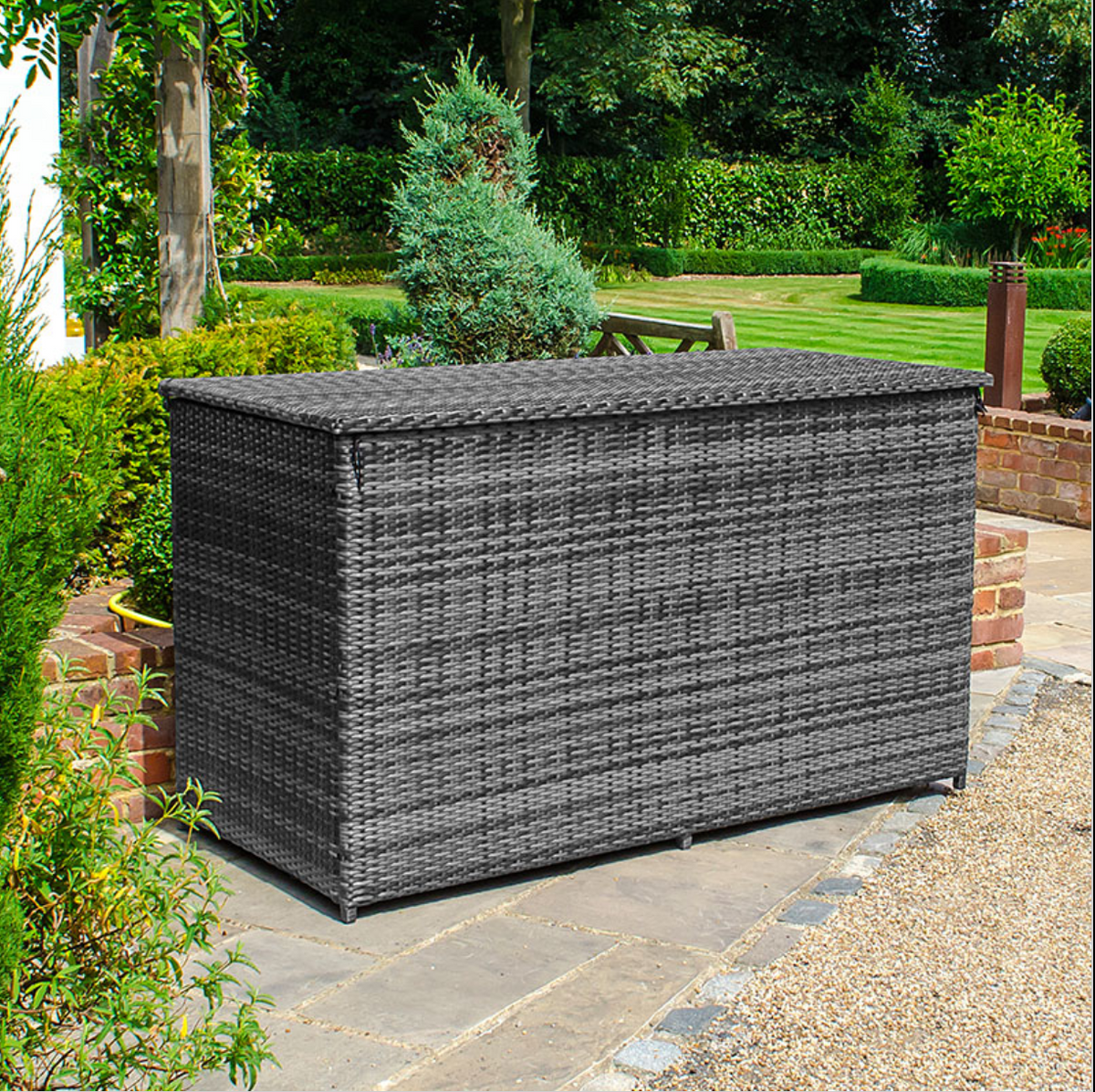 Nova - Mixed Grey Cushion Storage Box