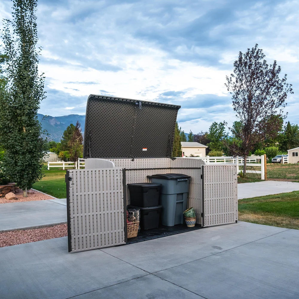 Lifetime Horizontal Storage Shed (75 cubic feet)
